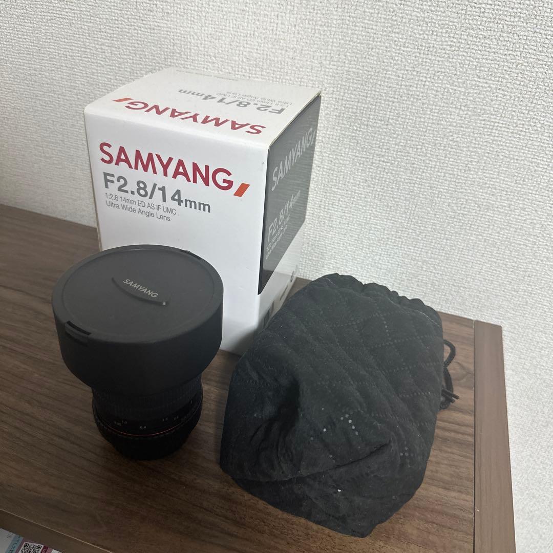 SAMYANG 単焦点広角レンズ 14mm F2.8 Amazon | SAMYANG 単焦点広角レンズ 14mm F2.8 ニコン AE用 フルサイズ