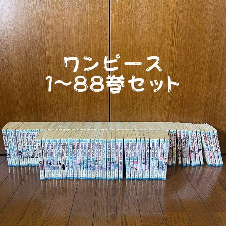 即購入大歓迎！　漫画　ワンピース　1〜88巻セット(おまけ付き) ONE PIECE ワンピース（1〜113巻＋零,千,777,壱萬八拾九,40億巻
