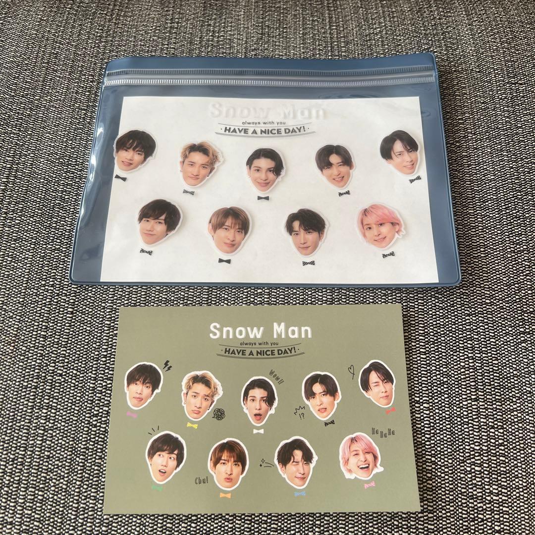 スノーマン SnowMan カレンダー 特典 ファイル ジップ - メルカリ