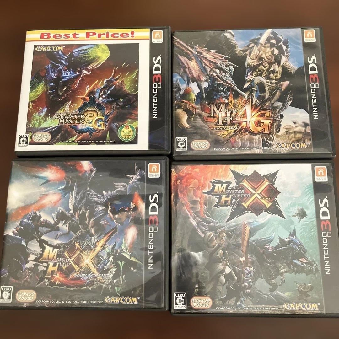 3DS ソフト モンスターハンターシリーズ まとめ売り - メルカリ