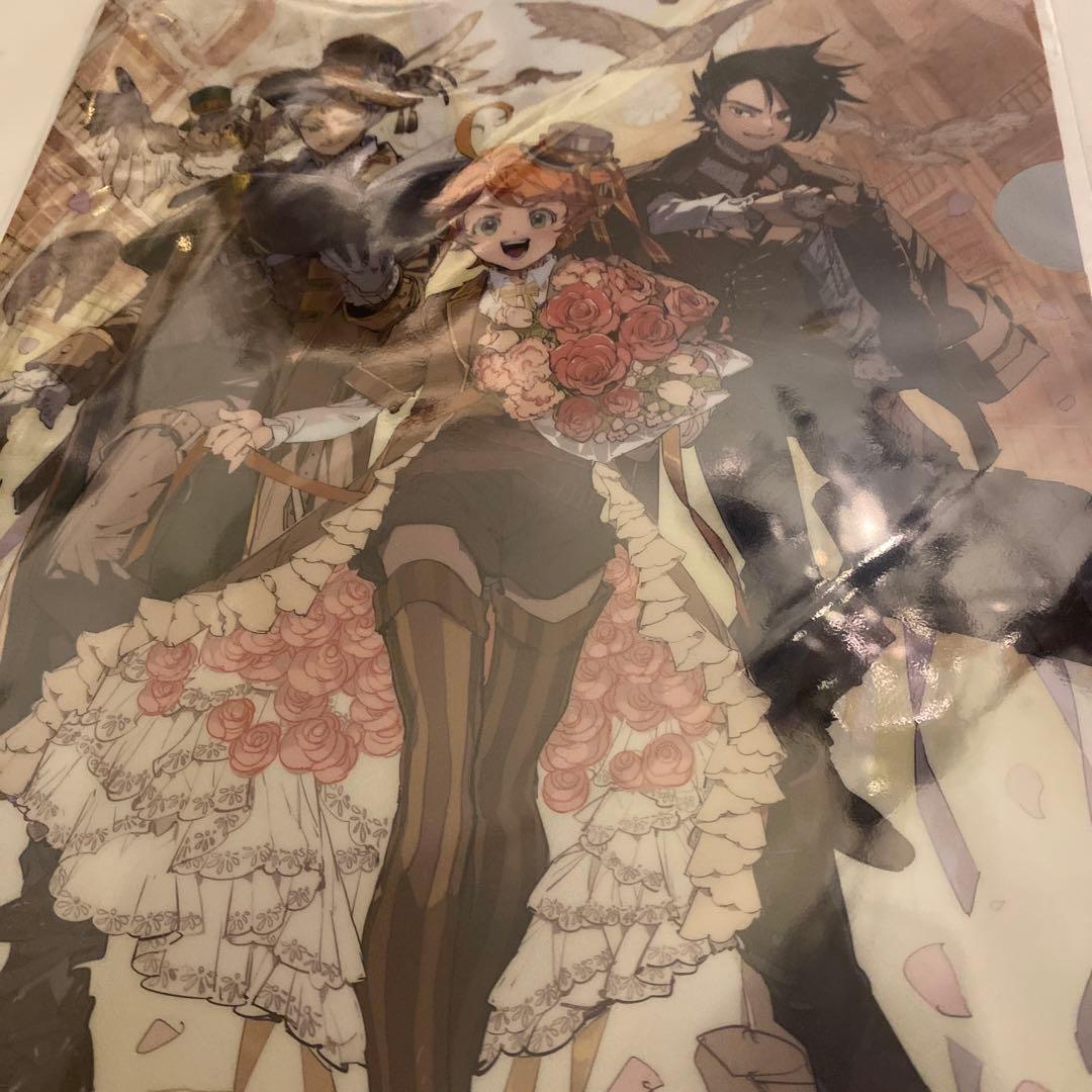 約束のネバーランド 約ネバ 10周年 ポップアップ クリアファイル