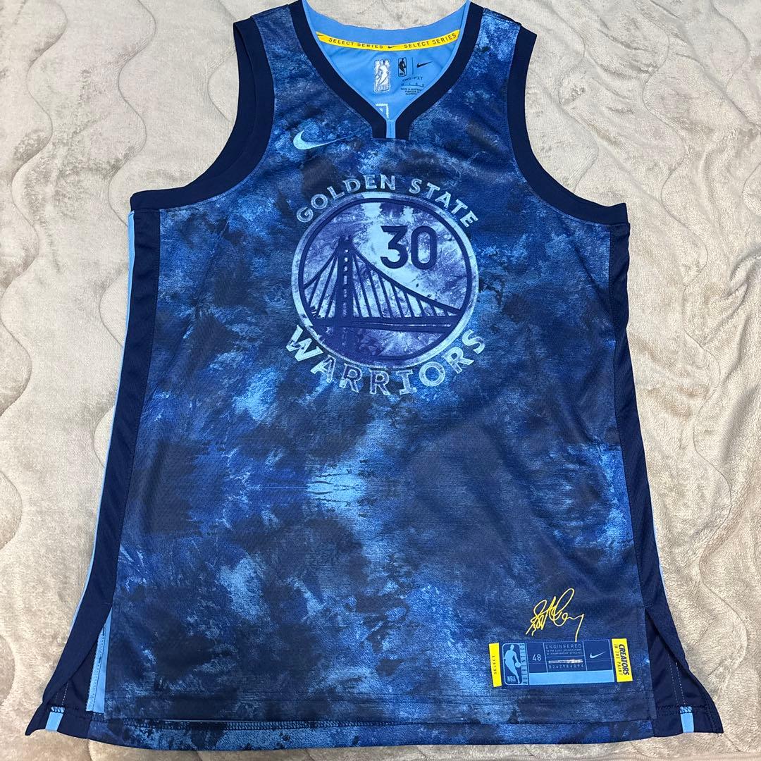 ゴールデンステート・ウォリアーズ　ステフィン・カリー　セレクトシリーズ　NBA 2022-23シーズンのCity Edition Jersey⚫️🟡 #ウォリアーズ