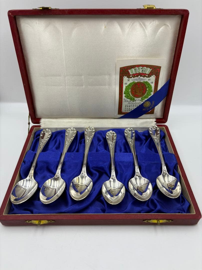 カラトリー SILVER950 ６点セット刻印有 MITSUKOSHI カラトリー カラトリー SILVER950 6点セット刻印有 MITSUKOSHI