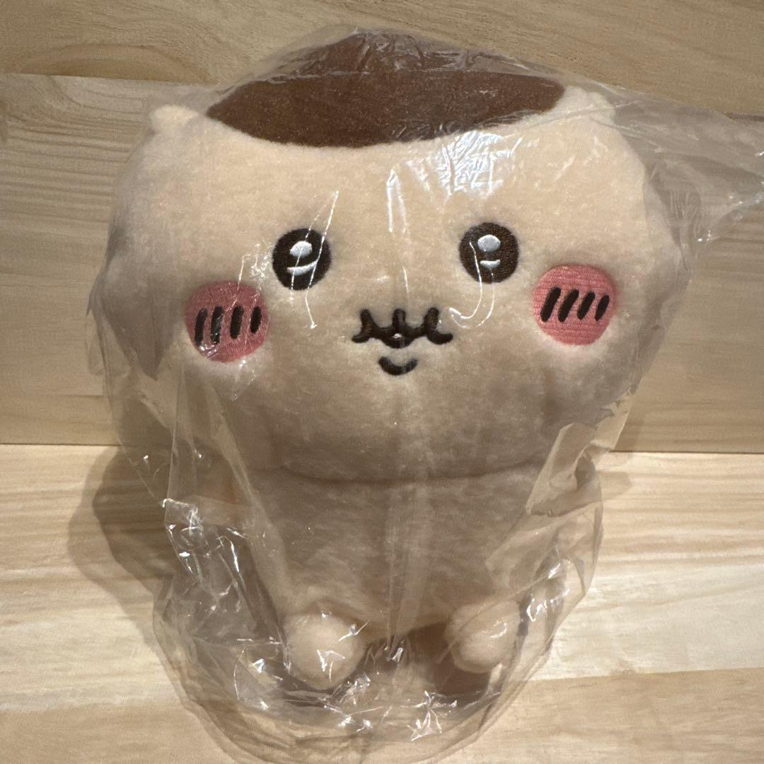 New! 2点セット ちいかわ 禁酒くりまんじゅう 超BIGぬいぐるみ しー