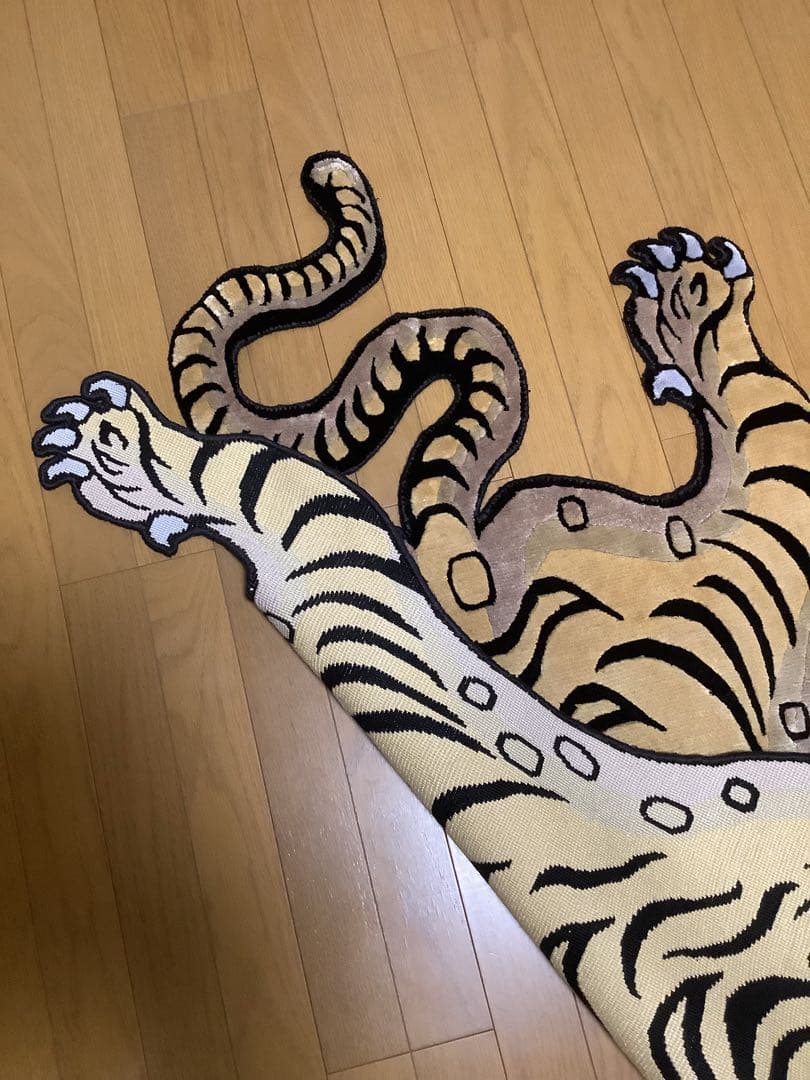 SALE 《 本物　新品 》 シルク　チベタンタイガー　Lサイズ　147cm