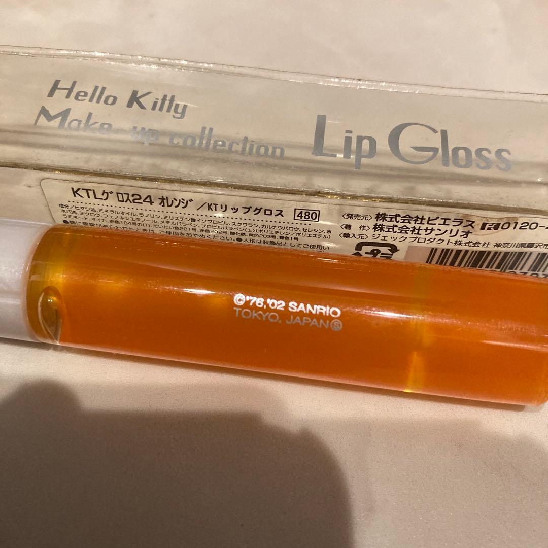 レトロ《2002年 ハローキティ リップグロス》当時物 コスメ☆ナースキティ