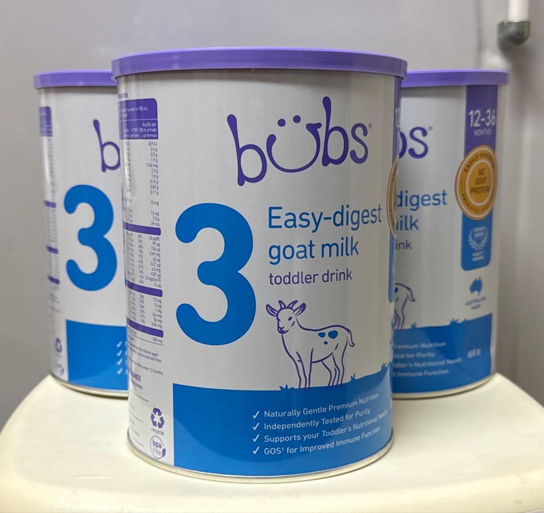 新品未開封》Bubsバブス山羊Step3×3缶セット - メルカリ