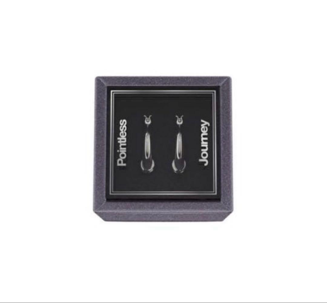 pointless journey EAR RING PJ - SILVER