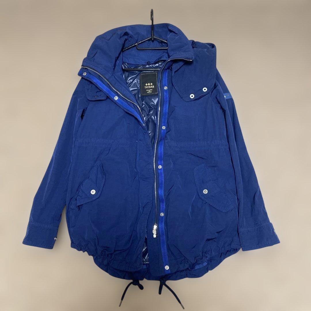 TATRAS 着脱ダウン付 モッズコート ブルー サイズ01 - メルカリ