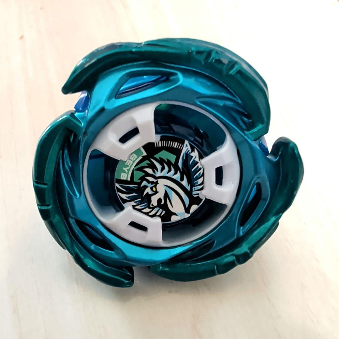 エアロペガサス ベイブレードX UX-00 3-70A BEYBLADE X UX-00 Aero Pegasus 3-70A Double Metal Coat: Blue x Green Beyblade
