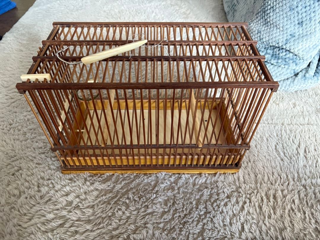 桜ママ様専用】HOEI465鳥かご底引き出し水漏れ防止枠シャッター無し付き2個