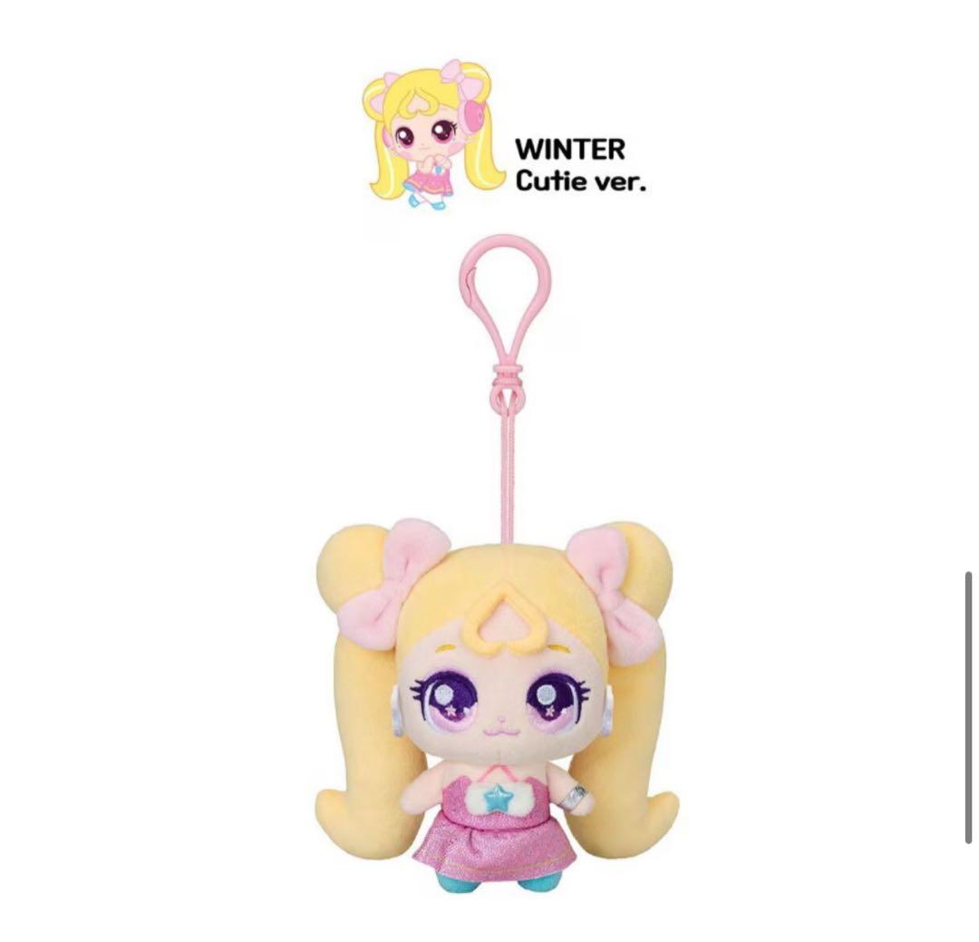 aespa ティニピン コラボ ウィンターぬいぐるみ キーホルダー公式 韓国