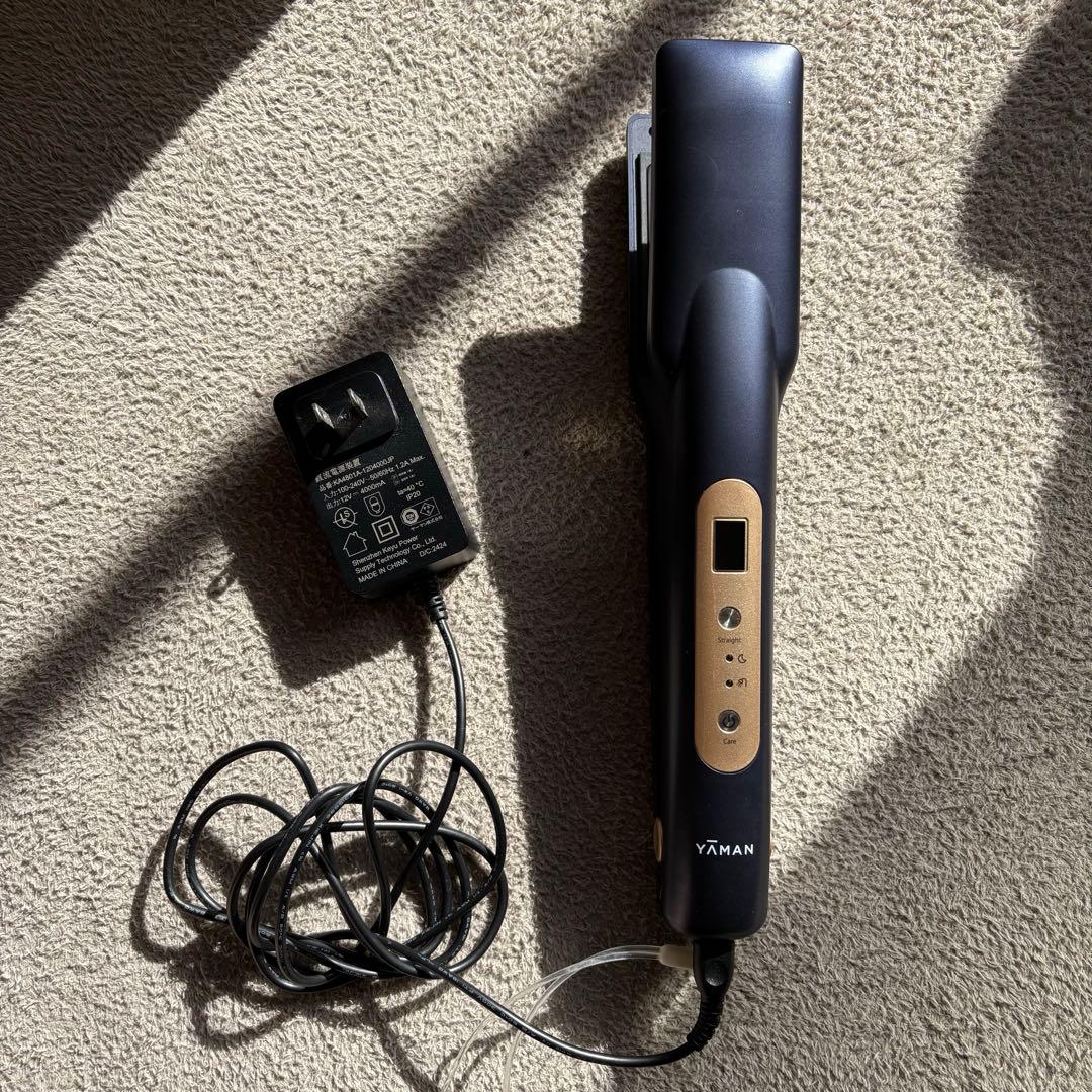 ヤーマン 超音波トリートメント ナイトリペアアイロン ネイビー YJHB4L Amazon | ヤーマン 超音波トリートメント ナイトリペアアイロン