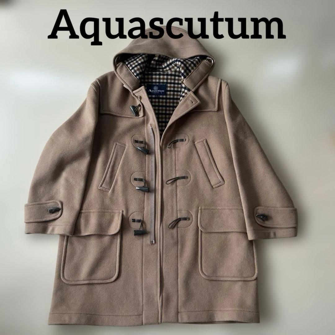 アクアスキュータム　メンズ　ダッフルコート 楽天市場】Aquascutum【アクアスキュータム】定価121,000円（税込