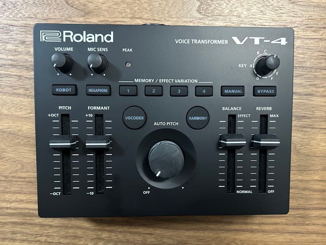 【ほぼ新品】Roland VT-4 ボイストランスフォーマー Roland - Blog - Support - 【SUPPORT】ボイス・トランスフォーマー