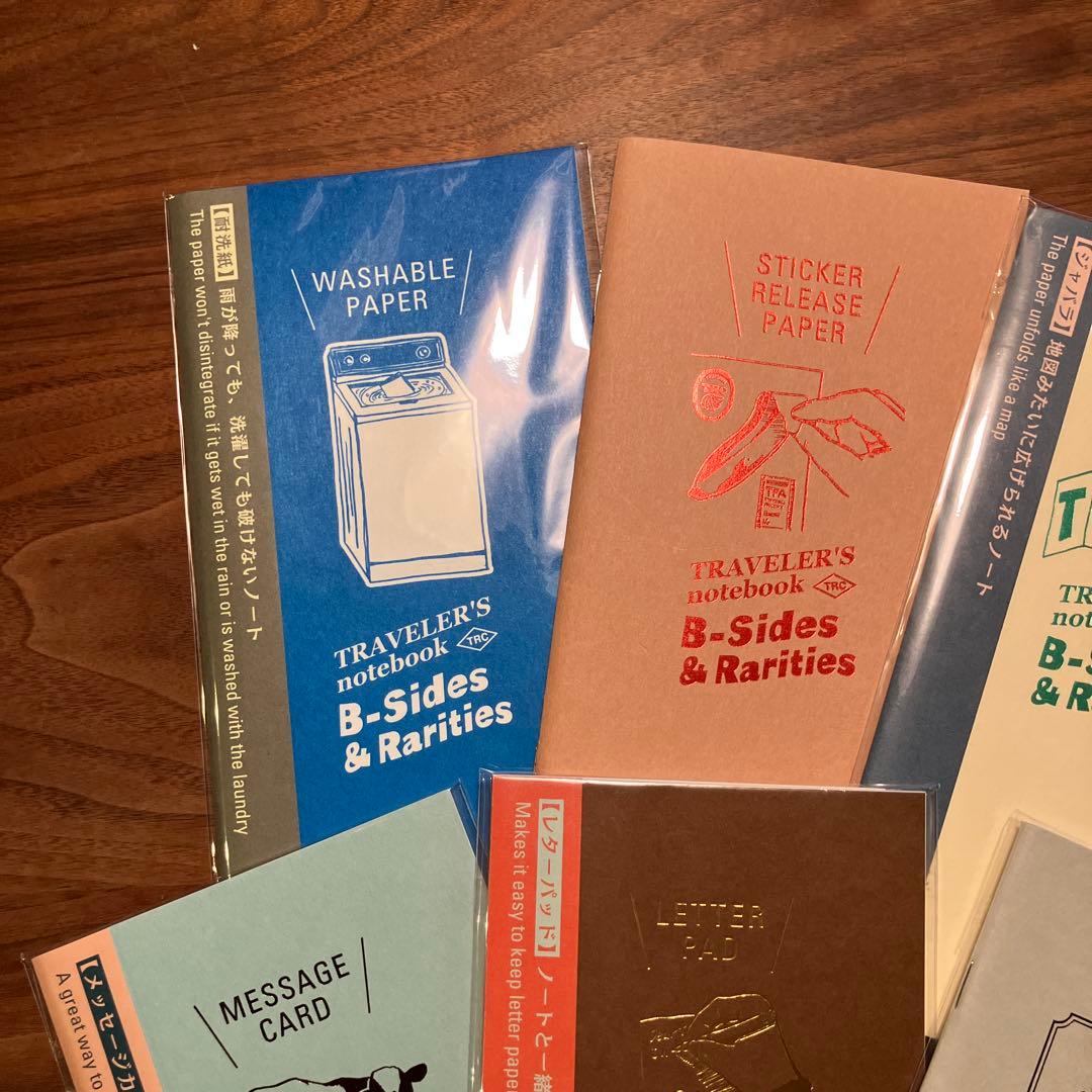 TRAVELER´S notebook B-Sides 6種セット