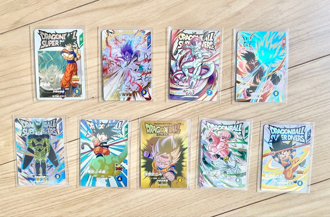 ドラゴンボールスーパーダイバーズ　神龍エクストラゲットチャンス　9種コンプセット DBSDV】神龍エクストラレアゲットチャンス/カードリスト【第1弾