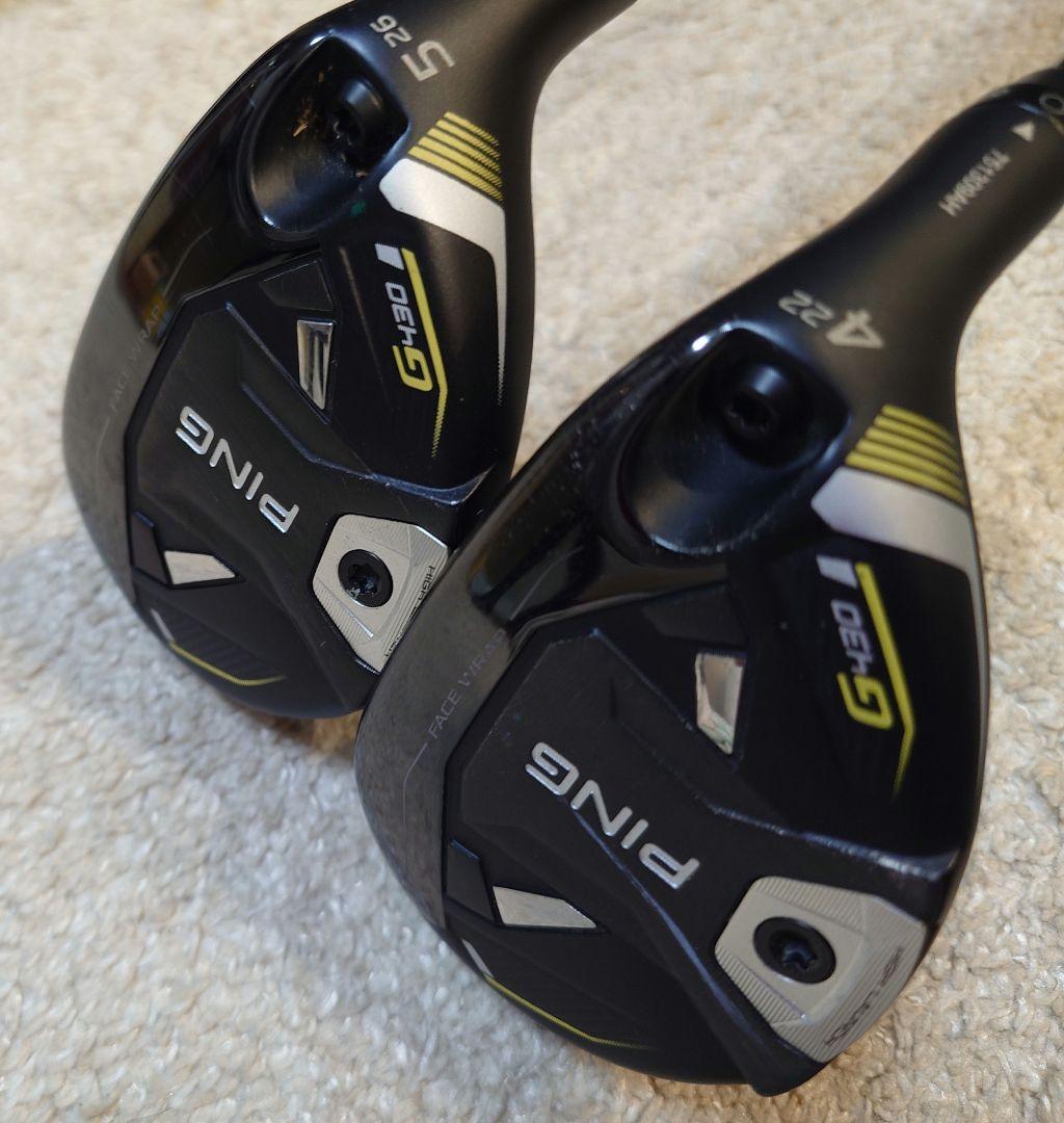 ヘッドのみ G430 ハイブリッド 4番/5番 5U PING ユーティリティ - メルカリ