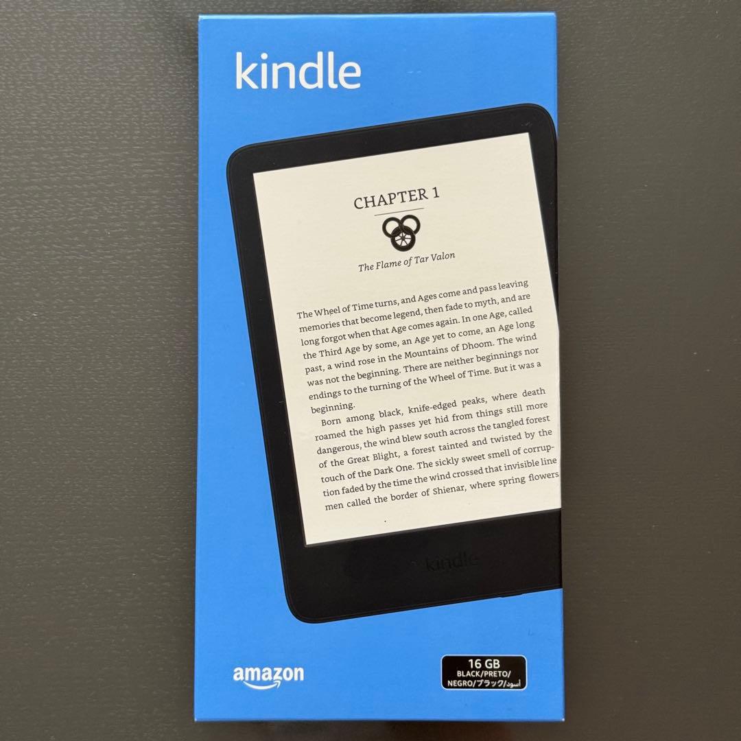 【新品】 Kindle (第11世代) ブラック 【未開封】 amazon（アマゾン） Kindle 第11世代 16GB ブラック 2024年発売モデル