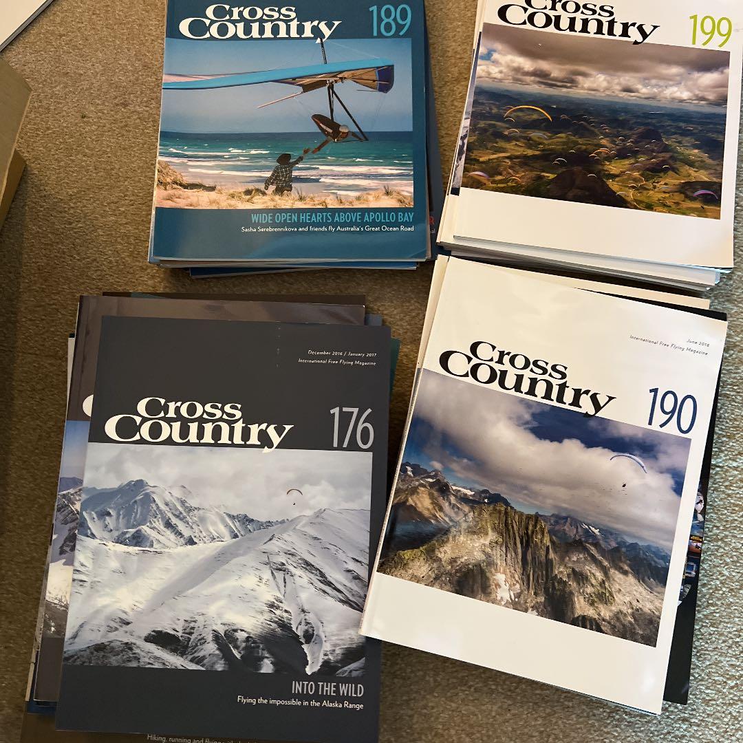 パラグライダー写真が綺麗な専門誌 Cross Country 2019〜セット - メルカリ