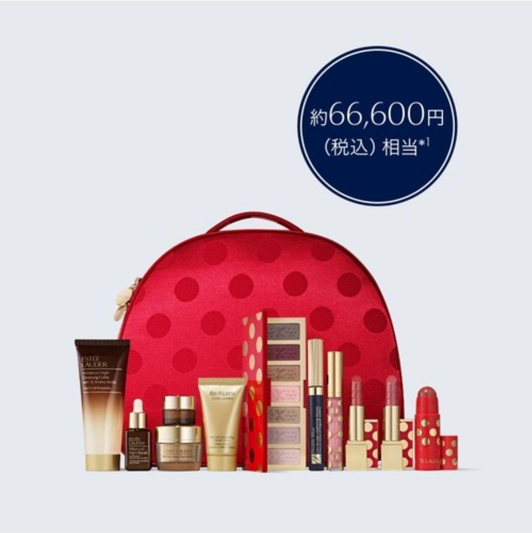 コスメセット コフレ estee lauder メークアップ コレクション 開封レビュー✍️ クリスマスコフレ🎄〉 #メークアップコレクション
