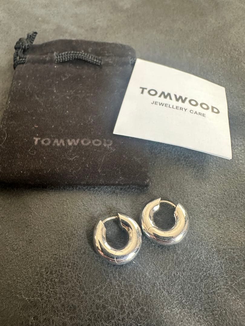 Tomwood ピアスChunky Hoops Small Chunky Hoops Small - Tom Wood Project Official Online Store