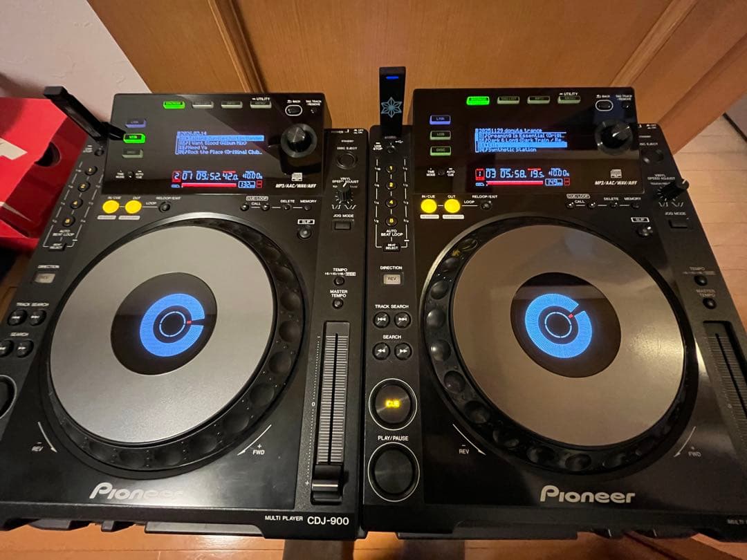 値引き相談承ります。 Pioneer DJ用 マルチプレーヤー CDJ-900 Pioneer DJ ( パイオニア ) CDJ-900NXS DJ用マルチプレーヤー2台セット