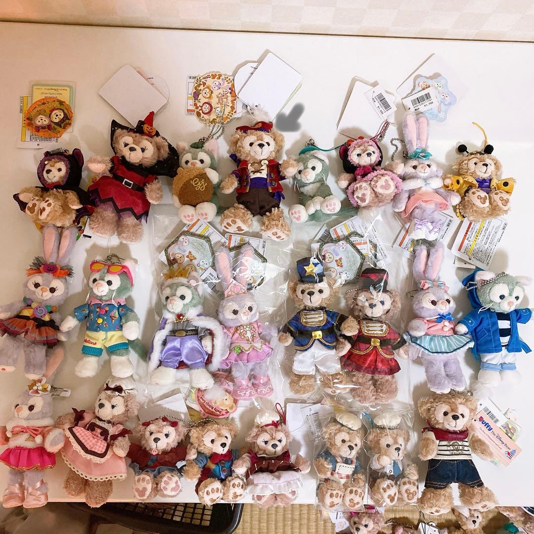 新品タグ付き　ダッフィ　ハロウィン　ぬいぐるみバッチ ダッフィー ハロウィン クロネコ ぬいぐるみバッジ ほうき付き｜Yahoo