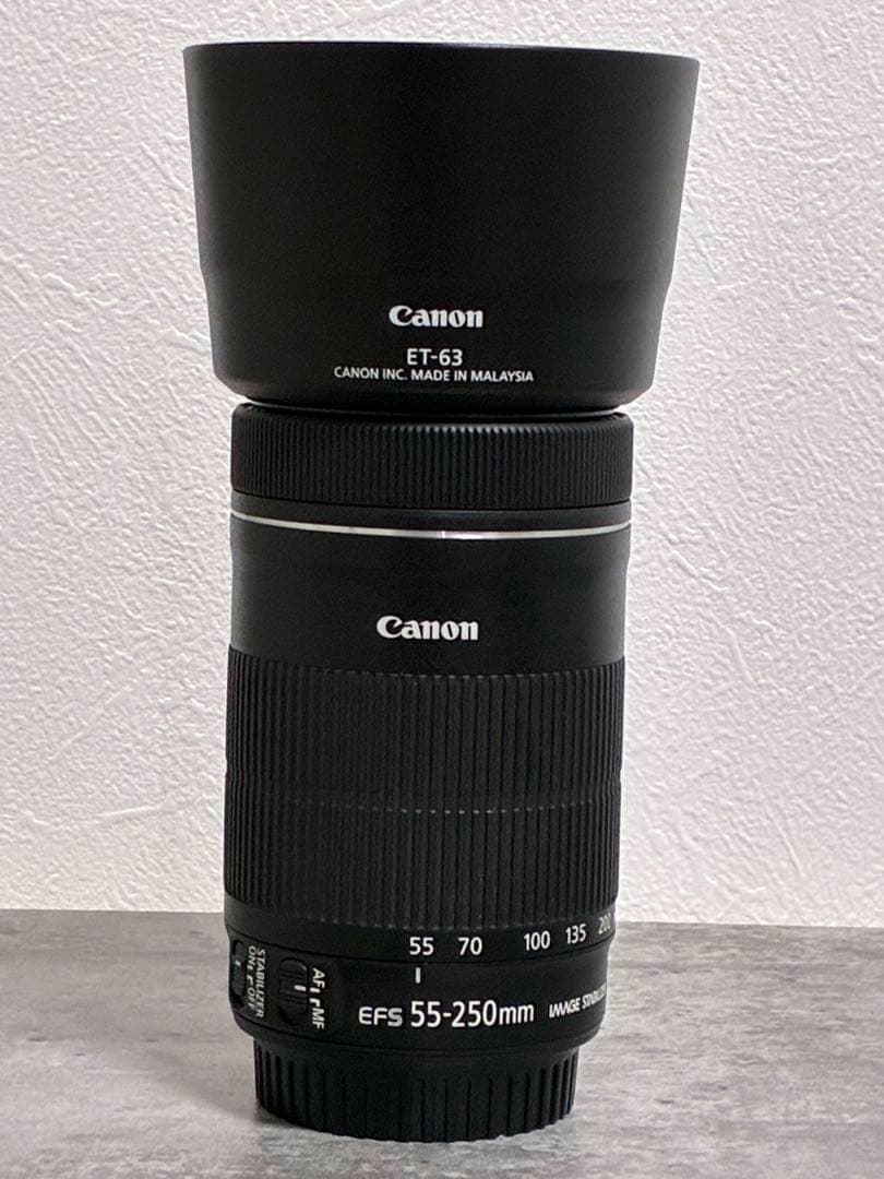 ⭐️美品⭐️Canon EF-S55-250mm IS STM フード付き望遠レンズ Amazon.com : Canon EF-S 55-250mm f/4-5.6 IS STM Telephoto Zoom