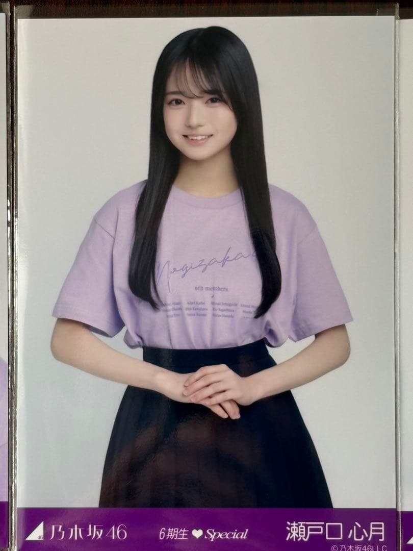 乃木坂46瀬戸口心月 6期生SpecialライブT生写真3種コンプ - メルカリ