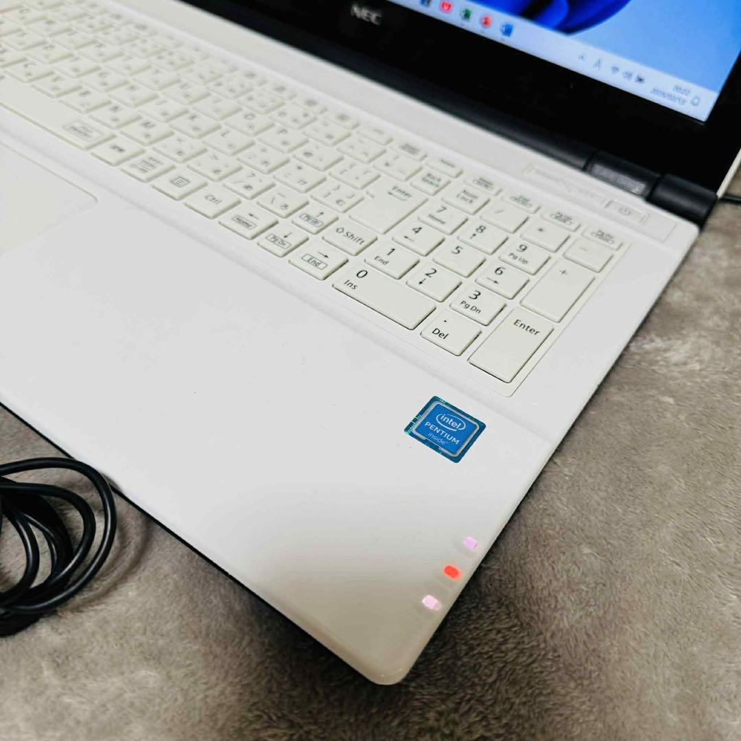 S241 NECノートパソコンSSDメモリ8G高速Windows11オフィス付き - メルカリ