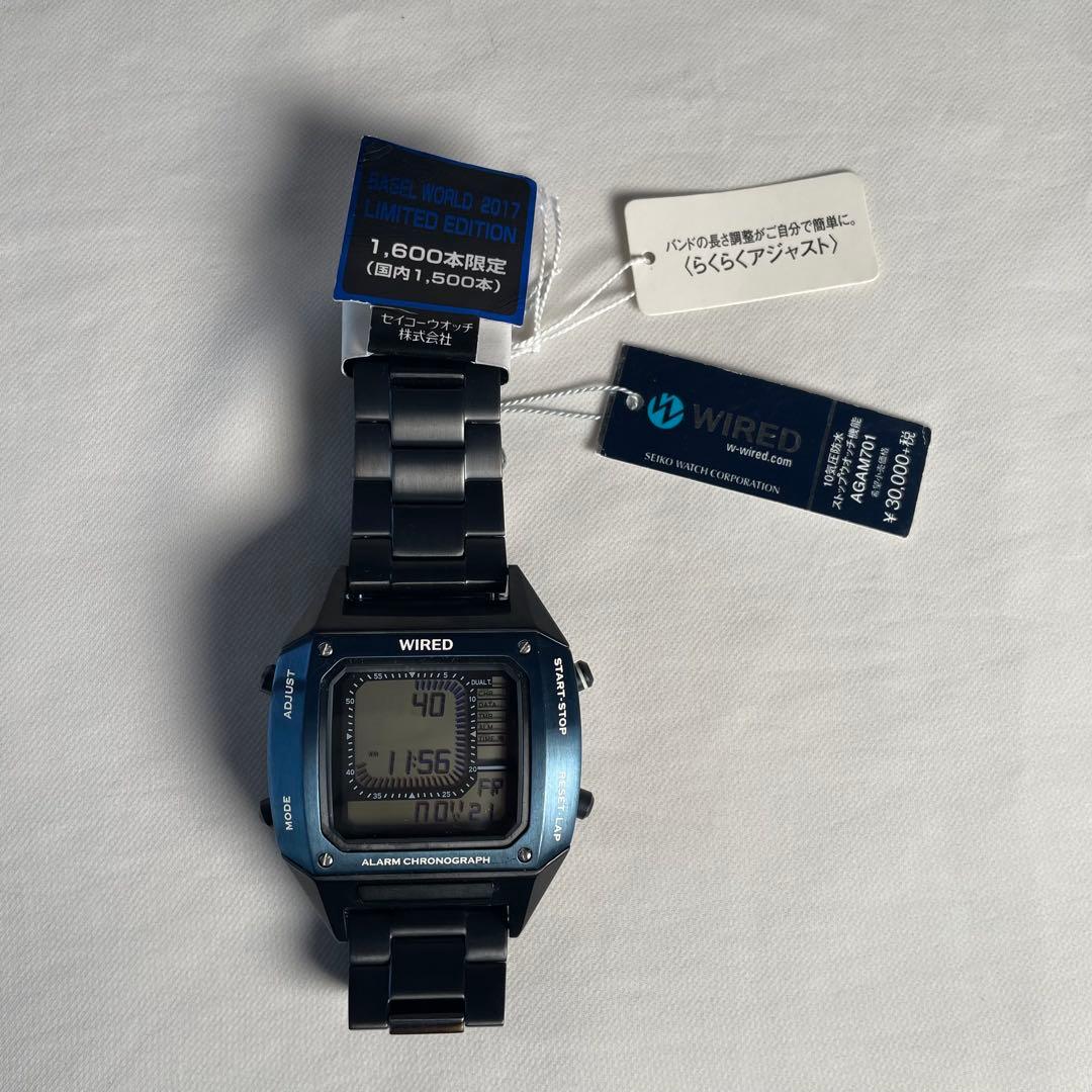 未使用】セイコー ワイアード デジボーグ ビームス 1600本 限定 モデル