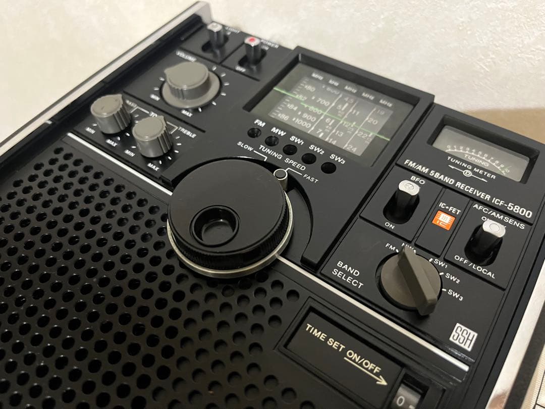 動作美品！○SONY スカイセンサ－ ICF5800 ○昭和のBCL傑作機！ - メルカリ