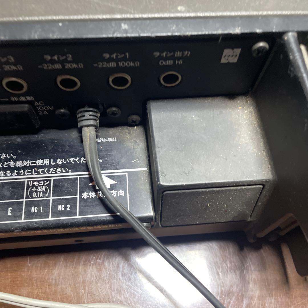 National ハイパワーアンプ 卓上型音響装置 WA-740A ジャンク - メルカリ