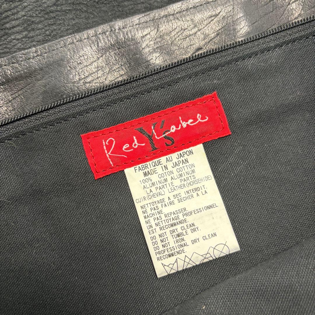 希少 00´s Y´s RED LABEL 銀箔 ショルダーバッグ
