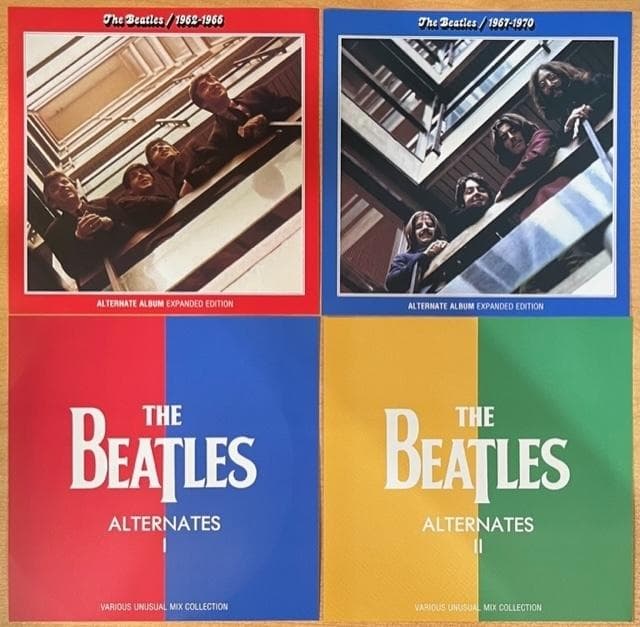 BEATLES 赤盤青盤 8CD ALTERNATES I ＆ II セット - メルカリ
