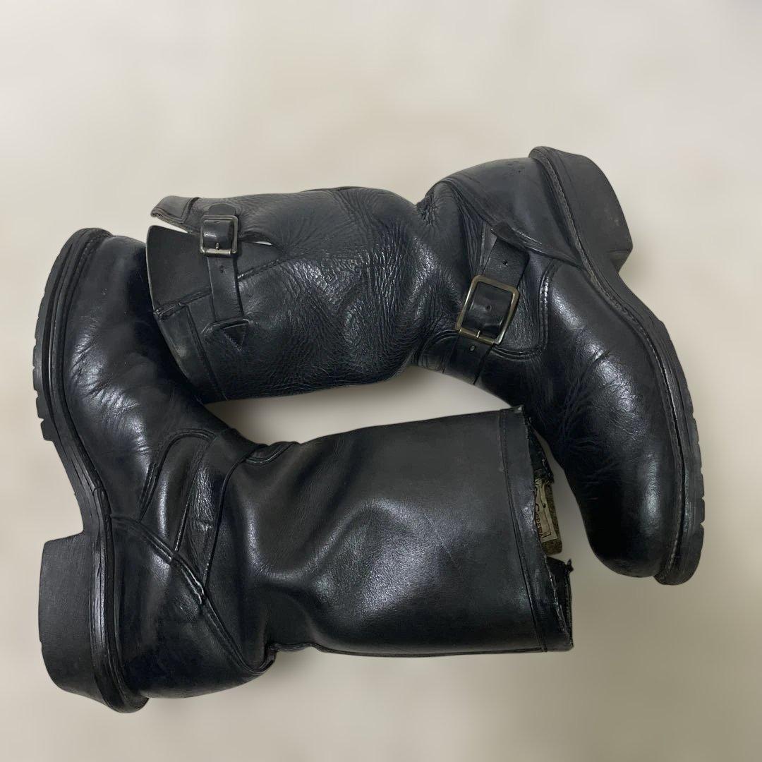 チペワ エンジニアブーツ 91080 スチールトゥ ブラック 8.5E 26.5