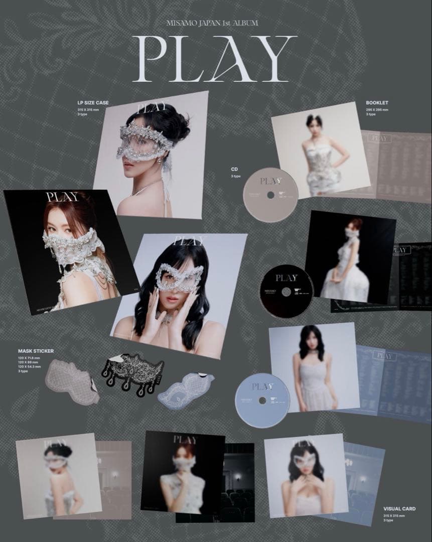 TWICE MISAMO PLAY モモ ソロ盤 モモセット - メルカリ