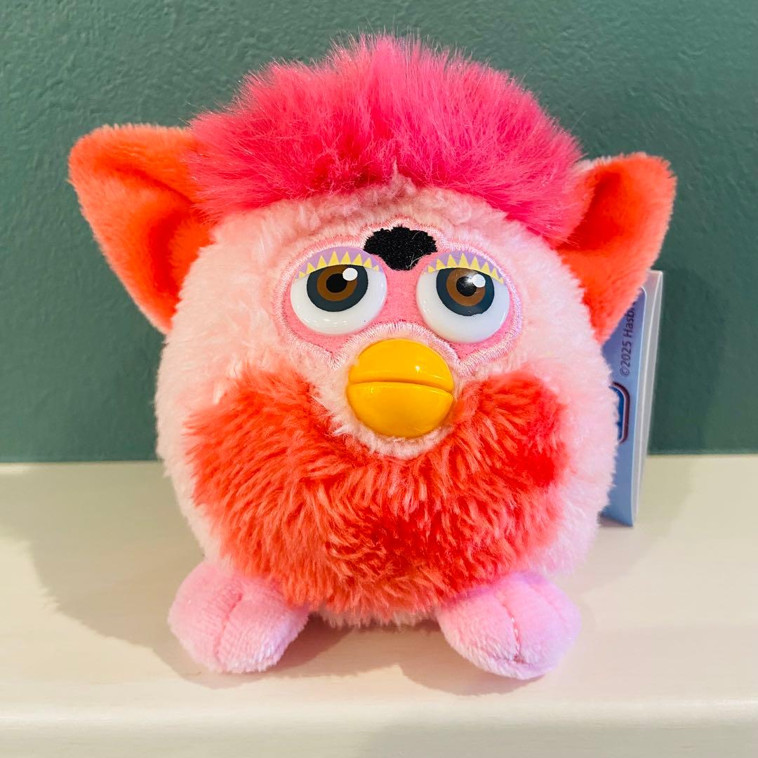 ファービー レトロファービー ぬいぐるみ マスコット ピンクフラミンゴ