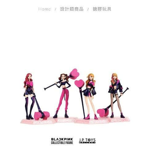 ジェニちゃんのみ BLACKPINK コレクタブル フィギュアセット 4体