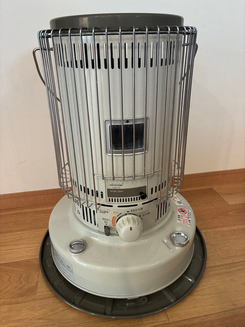 TOYOTOMI White トヨトミ ストーブ TOYOTOMI（トヨトミ） 対流形 石油ストーブ KS-67H(W) (ホワイト