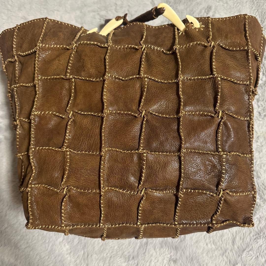 ジャマンピエッシュJamin Puech トートバッグ ブラウン HONU オヌ