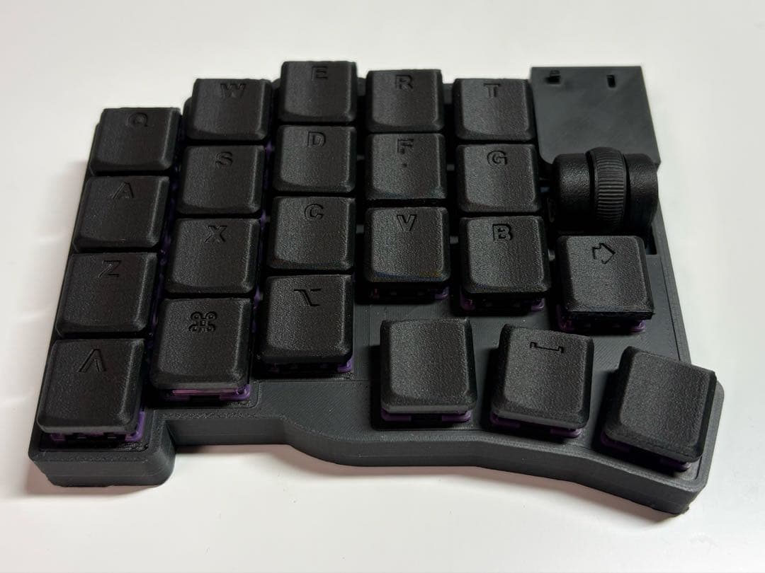 17mm狭ピッチ BT無線KeyballBLE 42keys 完成品 - メルカリ