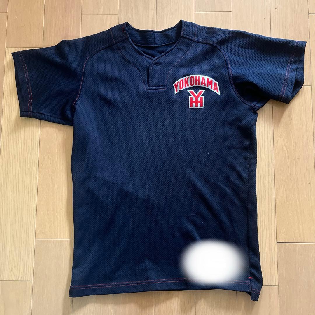 横浜高校野球部 練習着 上 上田西、憧れの甲子園に ユニホーム姿で見学、グランドの感触を確認