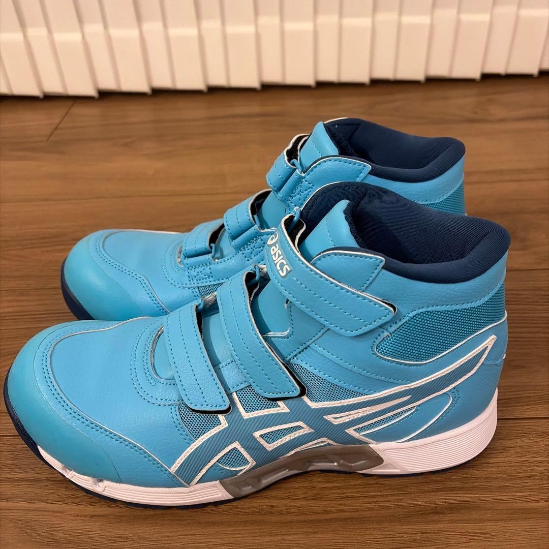 ASICS 限定カラー（アクアリウム×アクアリウム） CP308ハイカット安全靴 NEW// WINJOB CP308 AC LC (アクアリウム×アクアリウム) 25SSシーズン