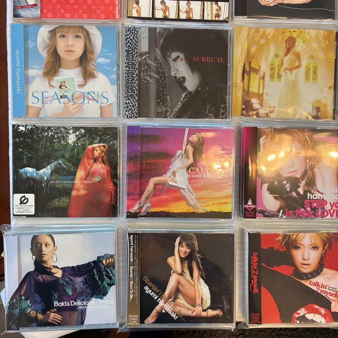 日*4様 浜崎あゆみ まとめて30枚セット アルバム11枚 シングル18枚 +D