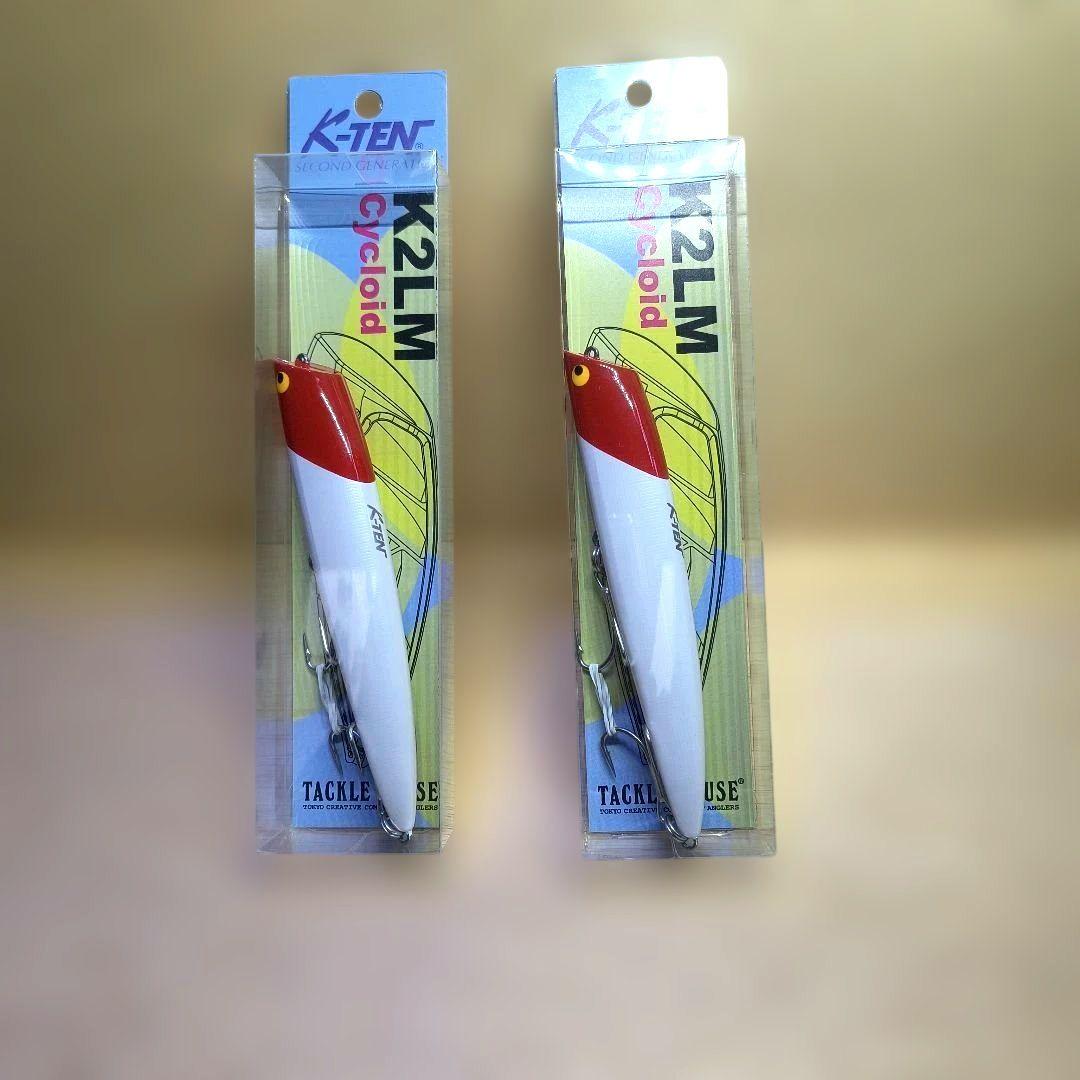 タックルハウス K2LM 132 サイクロイド HG パールレッドヘッド2点