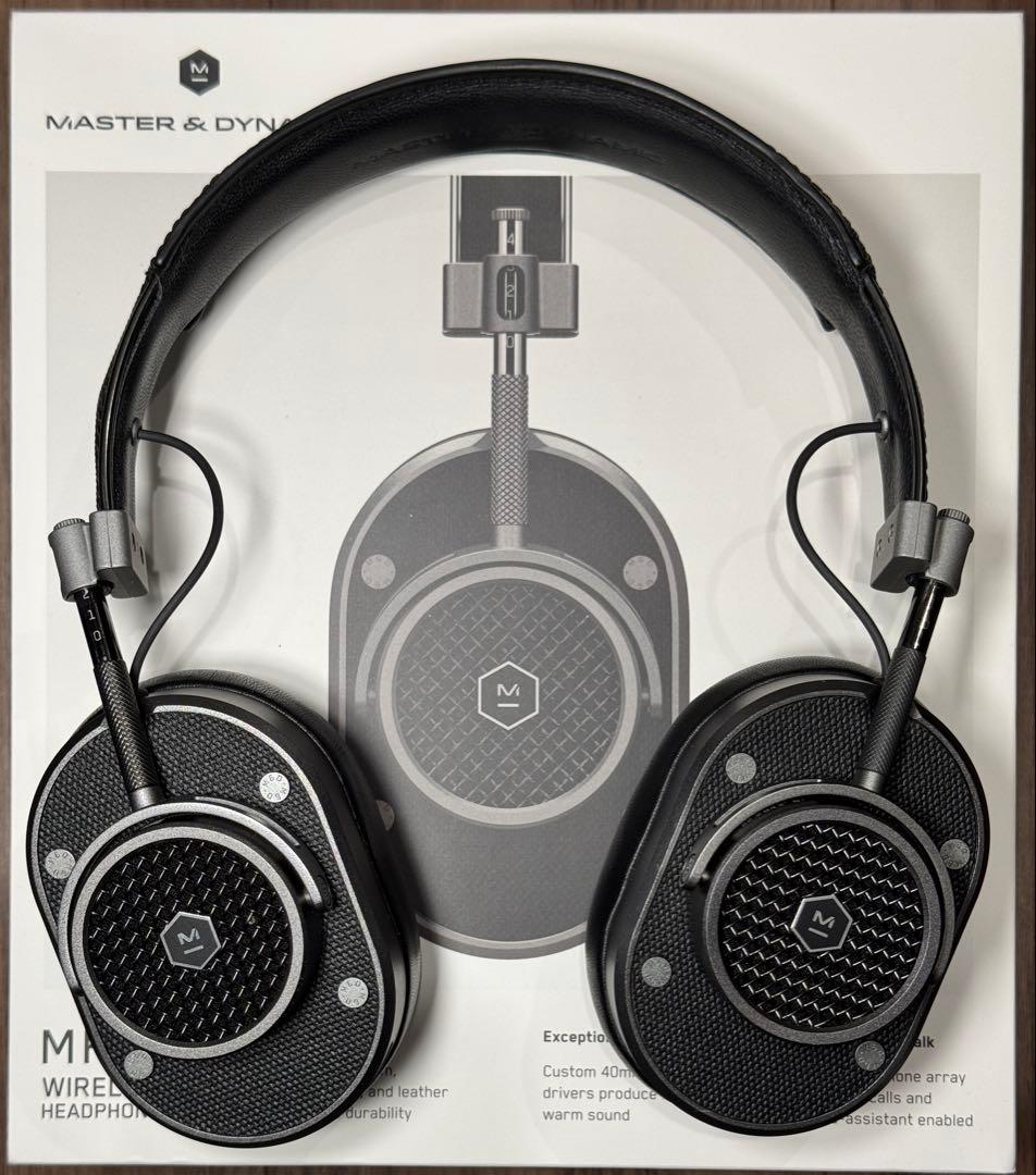 Master & Dynamic ワイヤレスヘッドホン MH40-W Gen2 MASTER & DYNAMIC MH40-W Gen 2 Over-Ear Headphones Silver/Brown