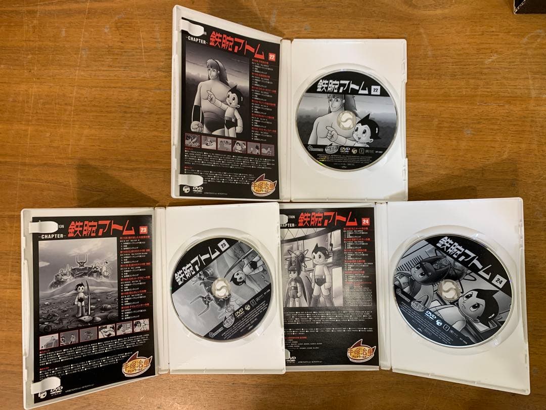 N1129-02☆鉄腕アトム DVD 19-30 DVD-BOX 4 / 5