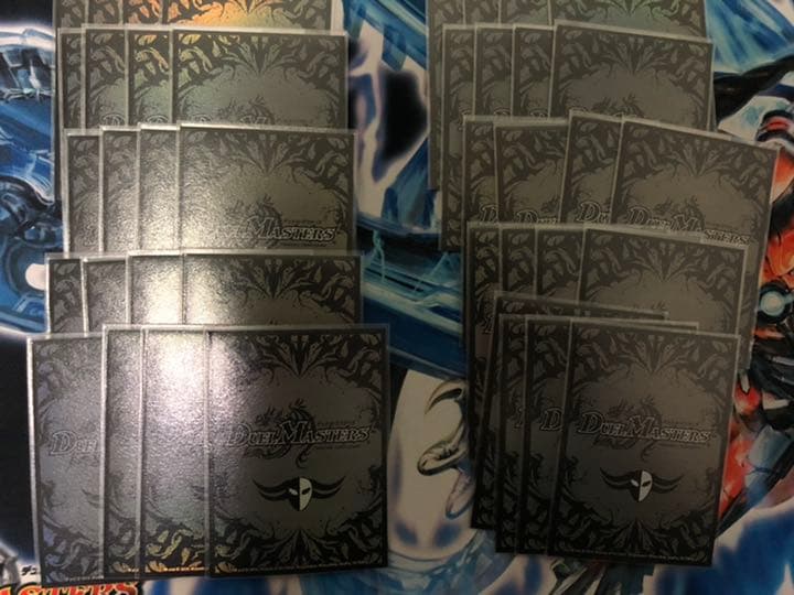 旧枠茄子ゲートサファイア デッキ 2重スリーブ付き - メルカリ